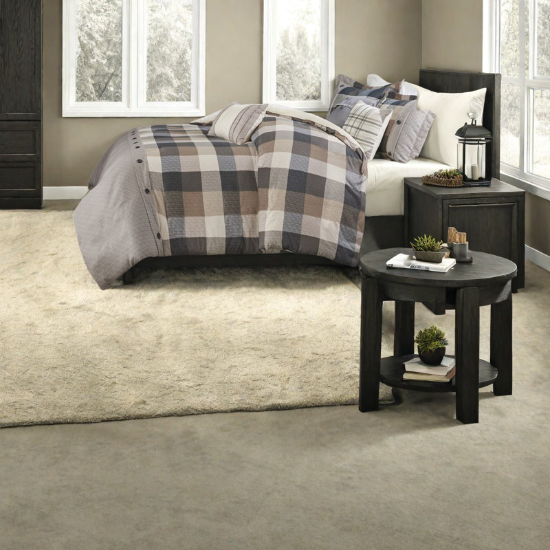 Comfortable King Bedding Sets, Polyester Herringbone Farmhouse Style For Home