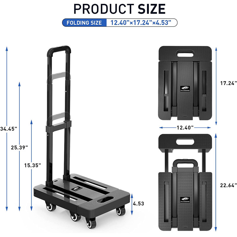 Chariot manuel 500 lb