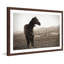 «Horse in Wind», reproduction encadrée-20656114