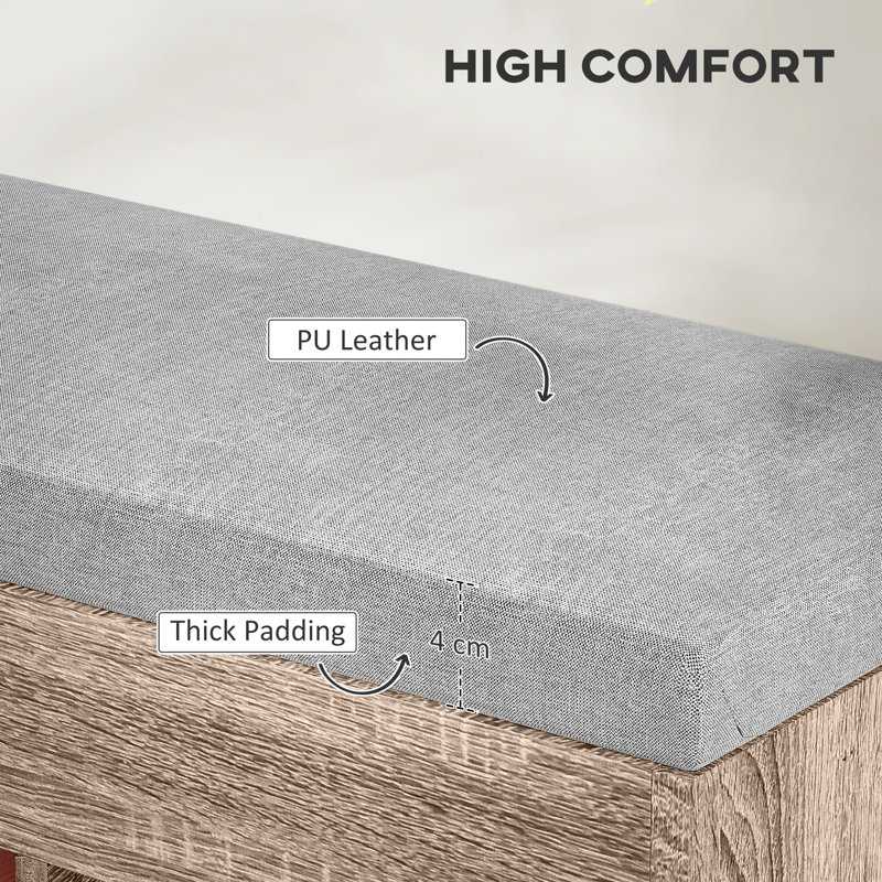 5 Pair Shoe Storage Bench