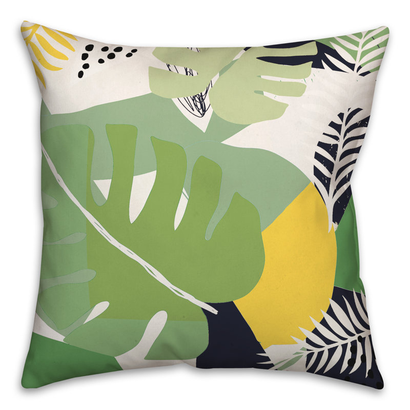 Abstract Throw Pillow