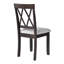 Ensemble de salle à manger 3 pièces avec table à abattants et 2 chaises rembourrées, ensemble de salle à manger pour petits espaces-225124674