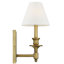 Applique murale articulée 1 lumière avec abat-jour Alarins-207136977