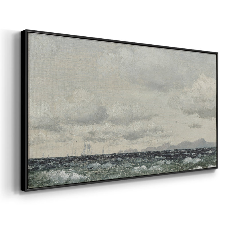 Série paysage - CMLVI - Toile tendue avec châssis encadré - Prêt à être accroché, H 21 po x l 41 po