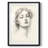 Vintage Sketch V -Framed Print