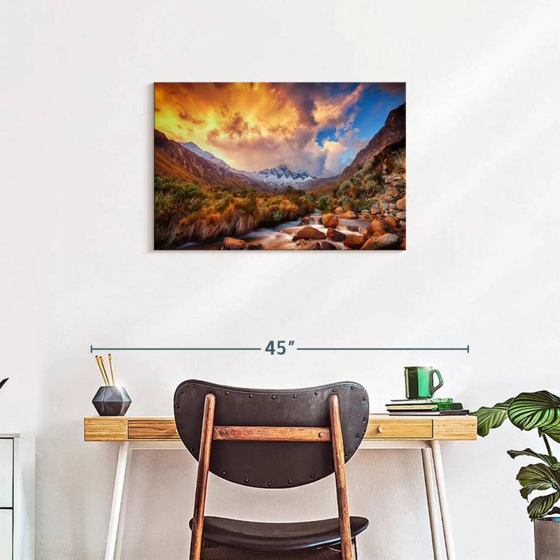 Punta Union Sunset Sky, 20" H x 30" W