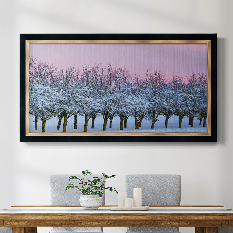Winter's Beauty - Reproduction de photo sur toile simple, H 25 po x l 45 po x P 2,5 po