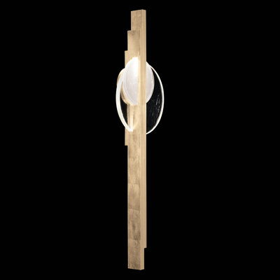 Selene Wrought Iron LED Flush Mounted Sconce