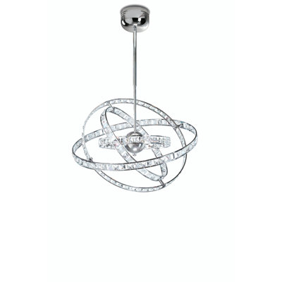 10-Light Geometric Pendant