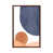 Classic Brown Wood Framd Canvas selected