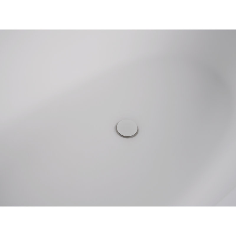 Luxueuse chaleur, surface solide et expérience de bain spa contemporain