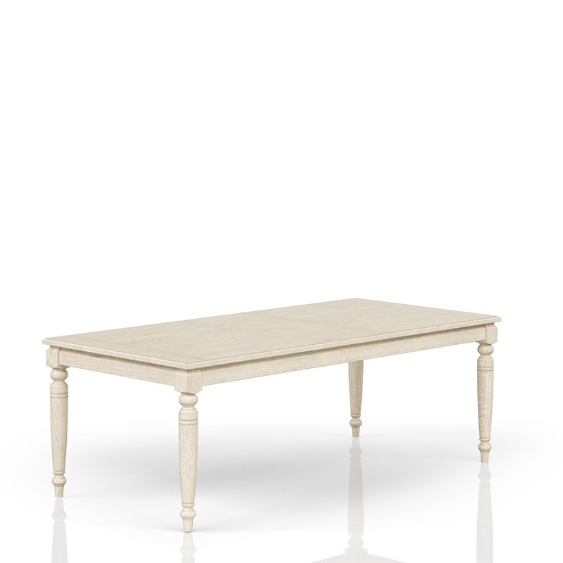Table With Leaf, White