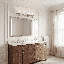Éclairage pour salle de bain 4 lumières Savoy House Brunswick en nickel satiné-25658349