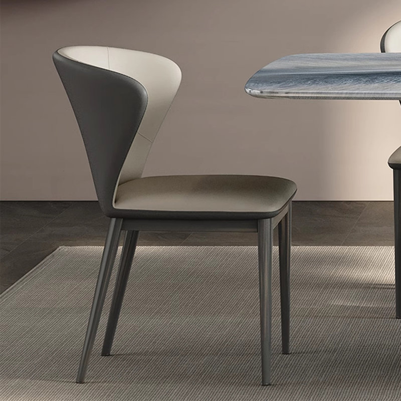 Simple Blue Microlite Rectangular Dining Table Set, 29.5"H x 63"L x 35.4"W