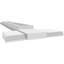 Carré Arts & Crafts non fuselé avec colonne standard capitonnée et base standard-70771648