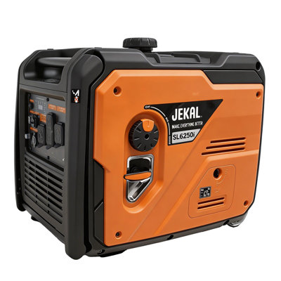 Mondawe 5000W-5500W Portable Inverter Generator Dual Voltage Electric Start with Wheels