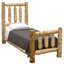 Lit traditionnel en cèdre Fireside Lodge - grand lit - naturel-506385629-422077093