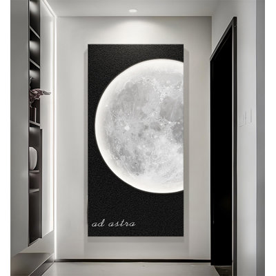 Décoration murale bande lunaire moderne et minimaliste moderne