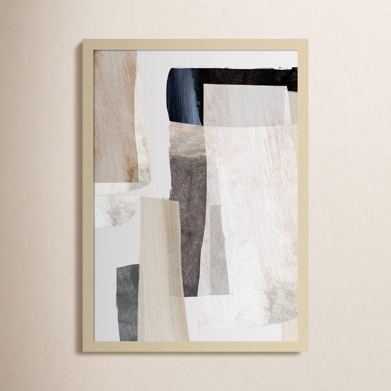 «Rodan Clay No 2» par Dan Hobday, impression sur bois encadrée, H 25 po x l 18 po, Brun