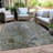 Machine Washable Indoor/Outdoor Xhevrie Brown Rug-1235453508