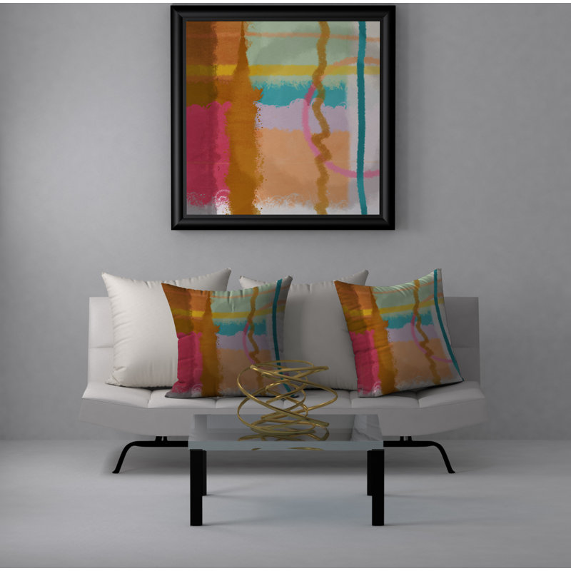 Reversible Throw Pillow, 20" x 20"