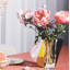 Manhattan Handmade Crystal Table Vase-58314686-58314685