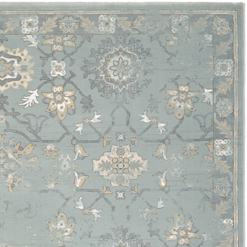 Bensley Floral Indoor Rug, Rectangle 5'3" x 7'6"