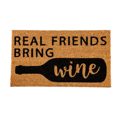 Tapis d'intérieur antidérapant Real Friends