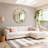 Wavy Round Solid Wood Frame Decorative Mirror,For Bedroom, Bathroom, Living Room, Entryway-1936892071-1936892070