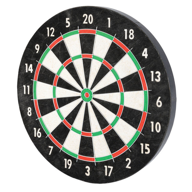 Franklin Sports 18" Black and White Bristle Dartboard