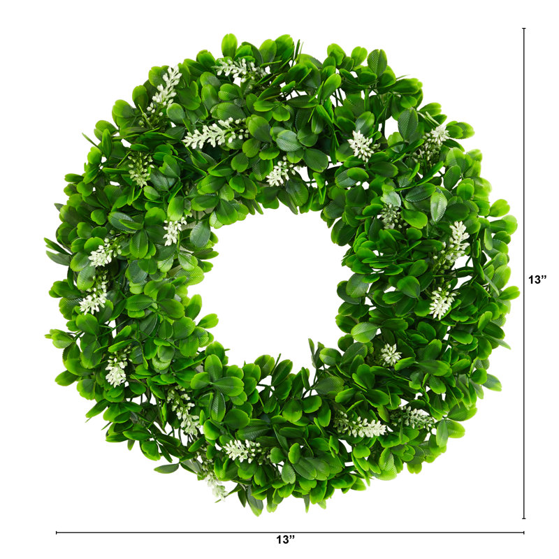 Faux Polyester 13'' Wreath