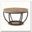 Table basse 31 po avec tablettes de rangement à 2 niveaux-1584618937