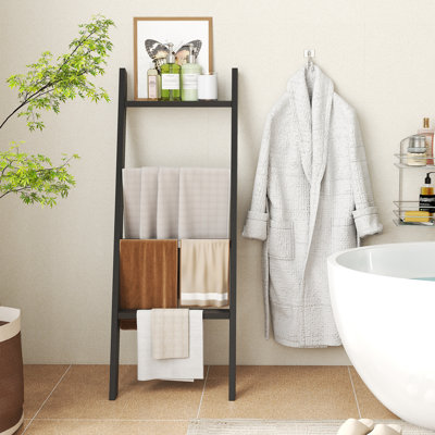 Wood Towel Stand