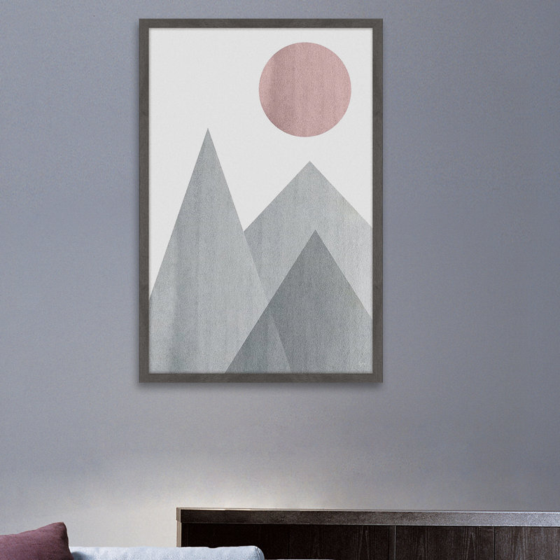 «Alternate Universe» - Impression sur papier encadrée, H 18 po x l 12 po x P 1,5 po, Encadré gris