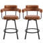 Tabouret de comptoir pivotant 26 po Rozie-1600544121