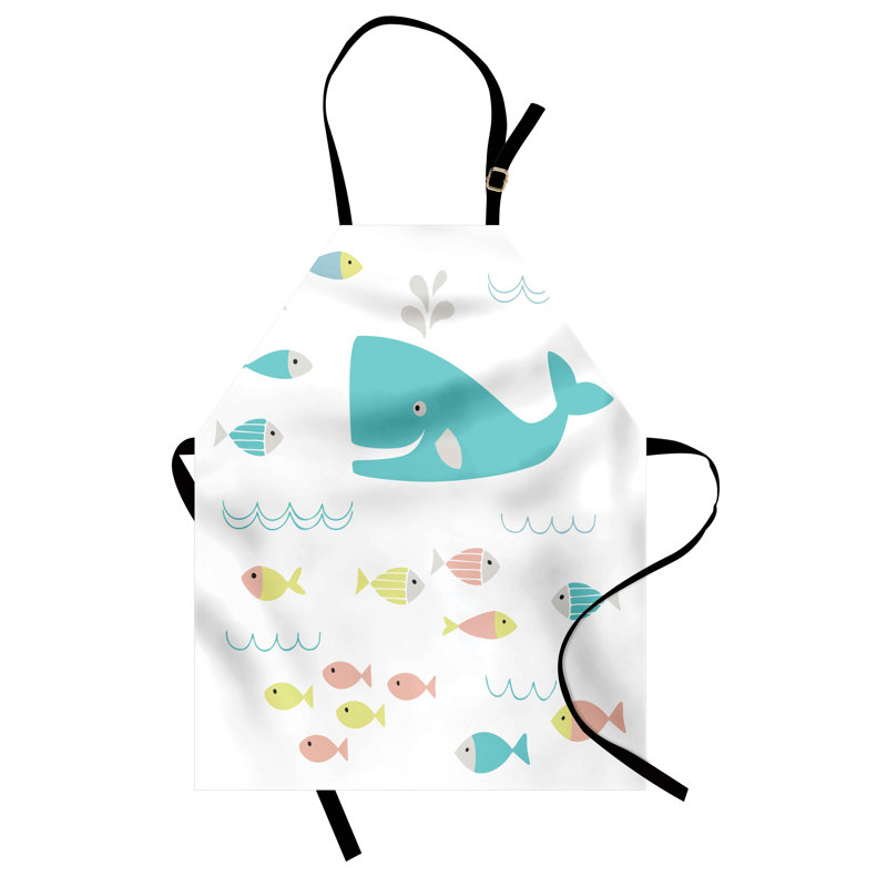 No Pattern Bib Apron