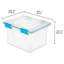 Bac de rangement en plastique Sterilite