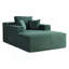 Méridienne convertible d'intérieur - surdimensionné en velours côtelé avec accoudoirs larges et coussins décoratifs, canapé-lit douillet et désossé, pour le salon, la chambre à coucher, aucun assemblage requis-1990171655