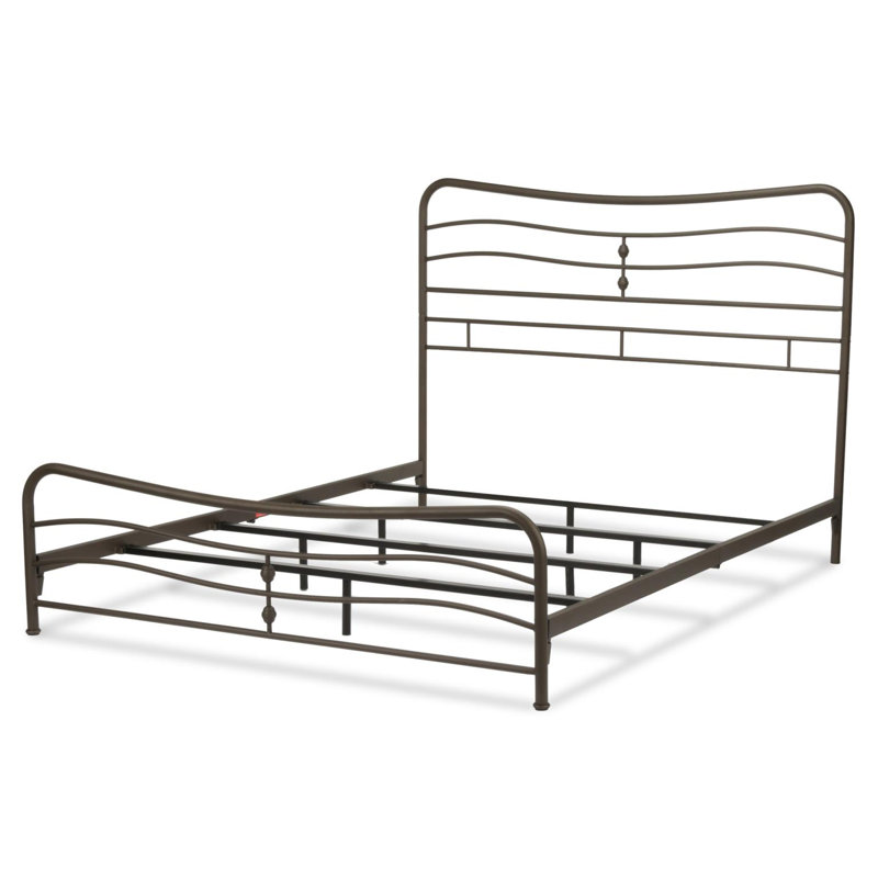 Corbin Metal Sleigh Bed