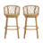 Areeas Polyethylene (PE) Wicker Outdoor 28.75'' Bar Stool