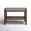 Knarr Cotton Upholstered Storage Bench-258254437