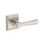 Wyndcliff Passage Lever with Chamfered Square Rose in Venetian Bronze-183790084