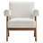 Lyra Boucle Fabric Armchair in Ivory-1924794582