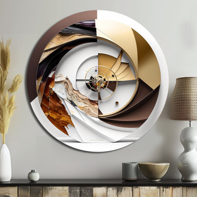 Dadrianna - Abstract Round Metal Art