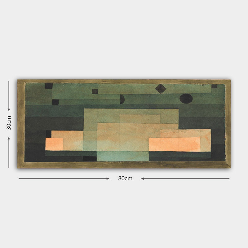 Superbe peinture sur toile décorative, 11,8 po x 31,5 po | 100% toile, encadrée avec un cadre 100% bois (épaisseur: 1,6 po) | Parfait pour la décoration intérieure, le salon et le bureau, élégant et accrocheur