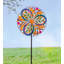 Colorful Tail Feathers Dual-Rotor Metal Wind Spinner