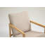 Fauteuil oscillant rembourré