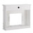 Burliegh 48'' W White Electric Fireplace