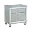 Table de chevet 2 tiroirs
