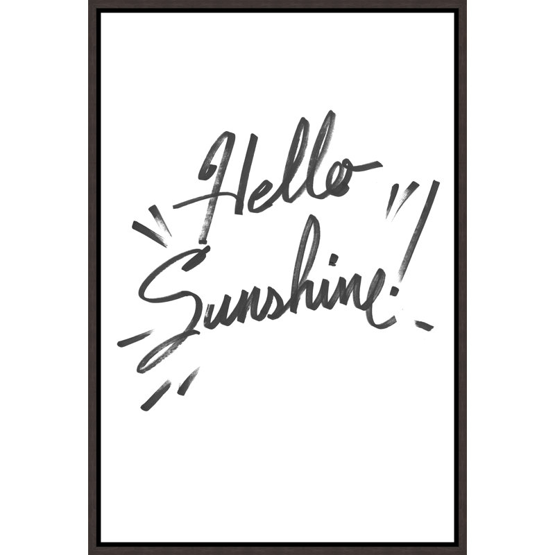 Hello Sunshine! Print by Richard Ryder